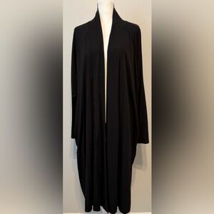Eileen Fisher Long Open Front Topper - Size 2X